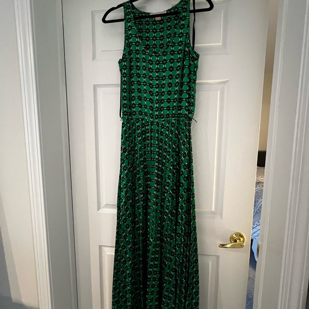 Michael Kors Green maxi dress